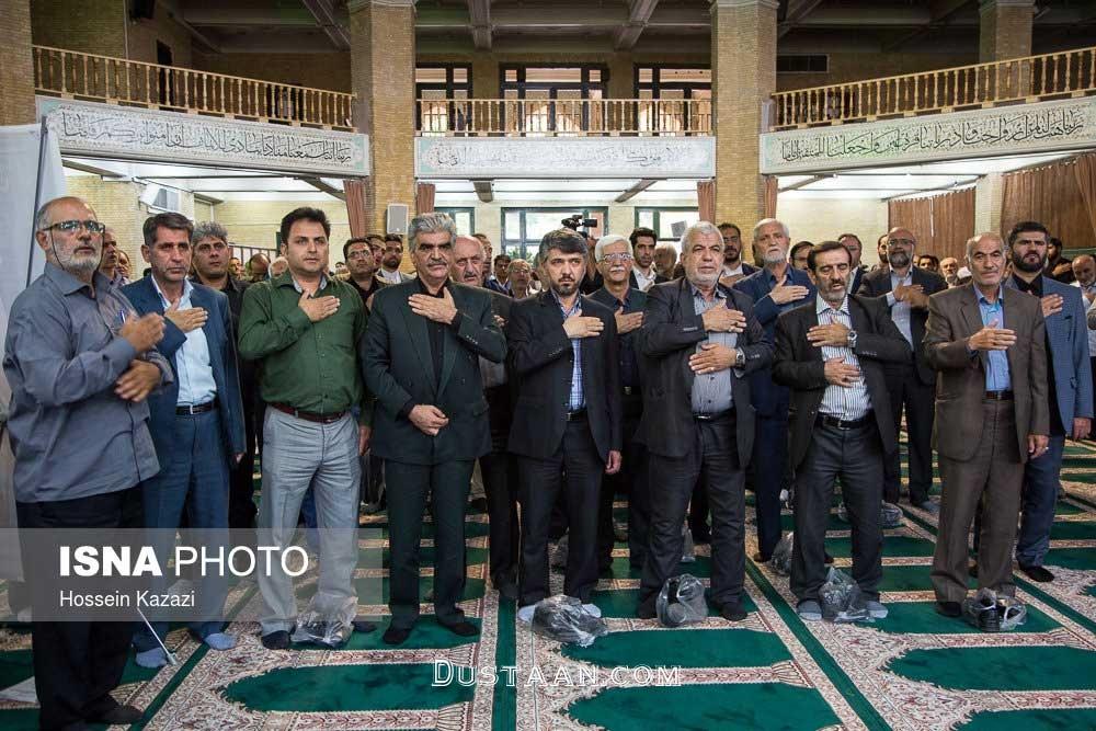 مراسم ترحیم همسر آیت الله علم الهدی/تصاویر