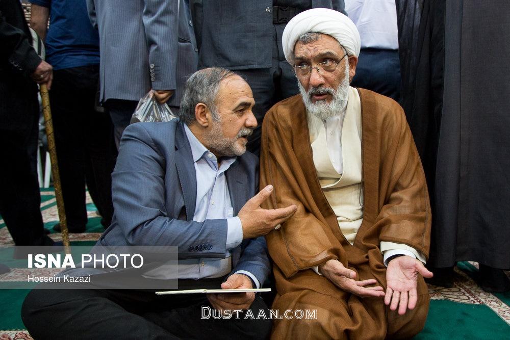 مراسم ترحیم همسر آیت الله علم الهدی/تصاویر