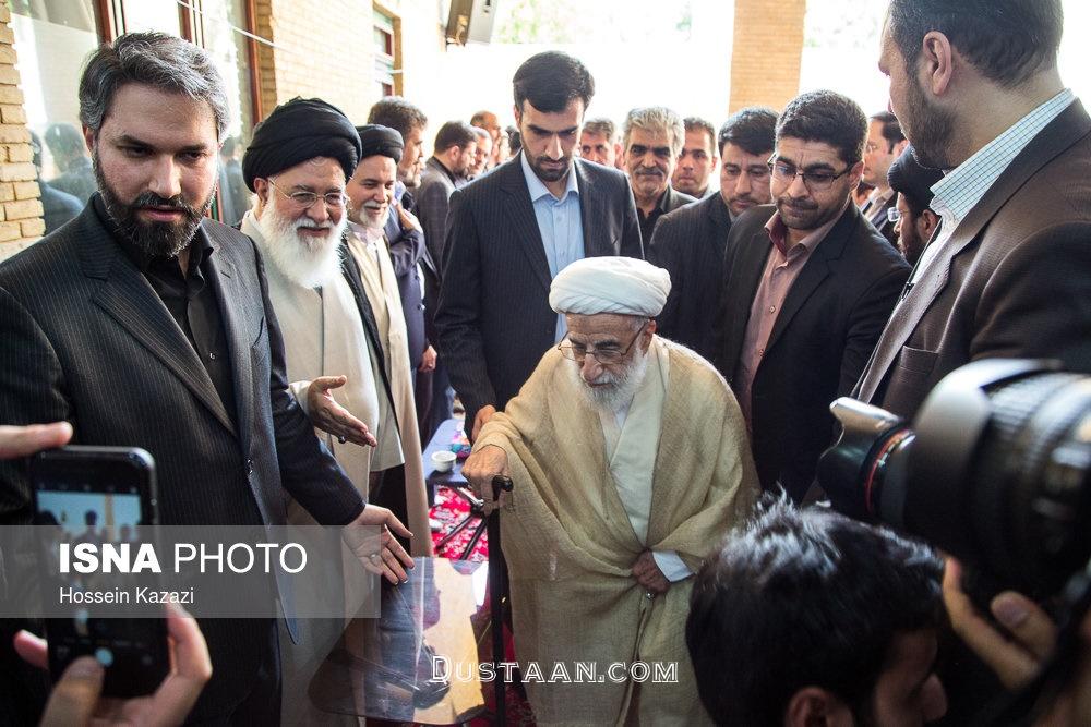 مراسم ترحیم همسر آیت الله علم الهدی/تصاویر