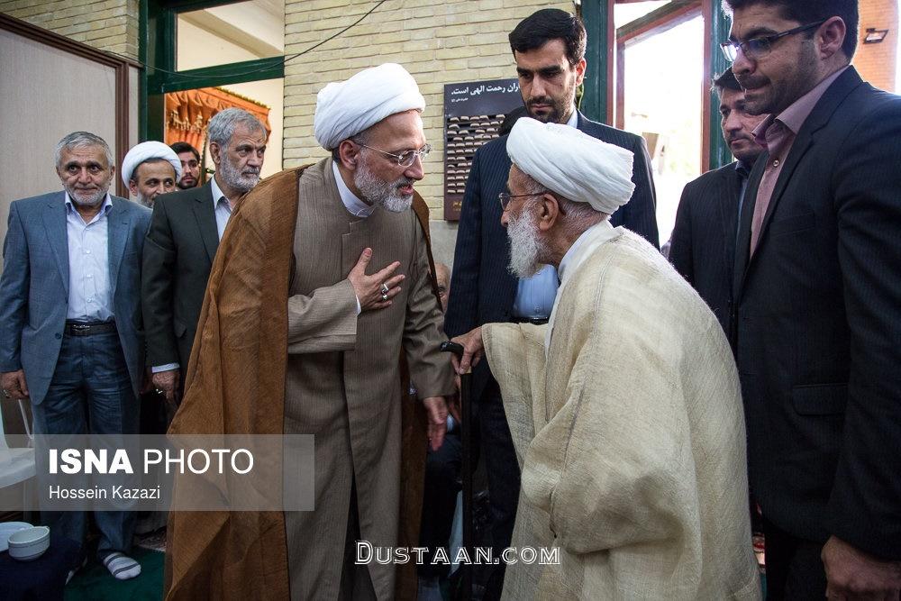 مراسم ترحیم همسر آیت الله علم الهدی/تصاویر