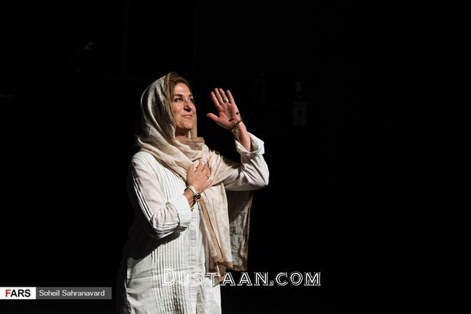 ترانه علیدوستی و شهاب حسینی در مراسم تجلیل از علی نصیریان