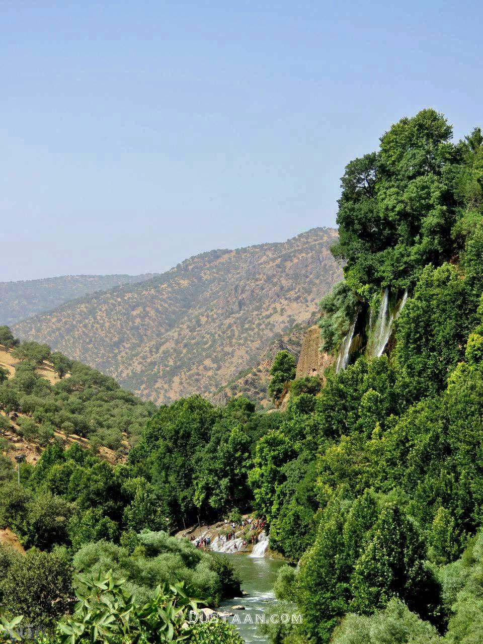 www.dustaan.com-تصاویری فوق العاده زیبا از آبشار بیشه در لرستان