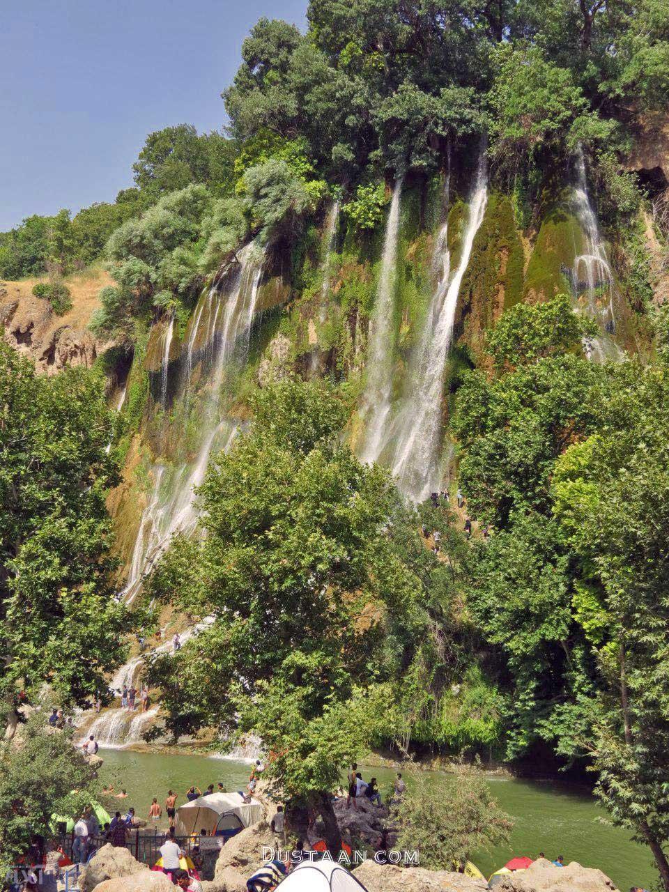 www.dustaan.com-تصاویری فوق العاده زیبا از آبشار بیشه در لرستان