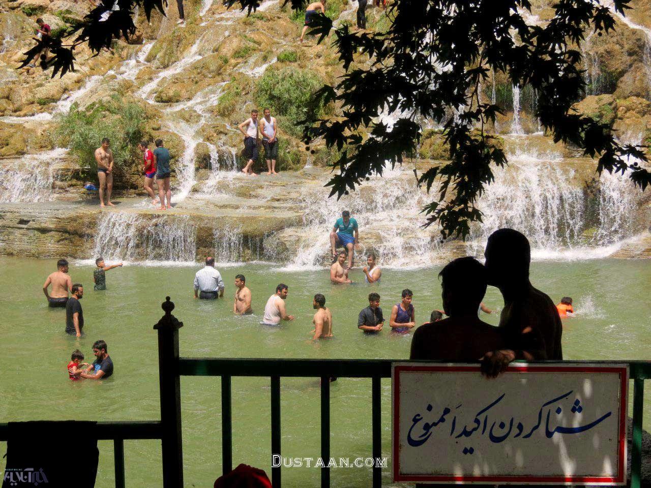 www.dustaan.com-تصاویری فوق العاده زیبا از آبشار بیشه در لرستان