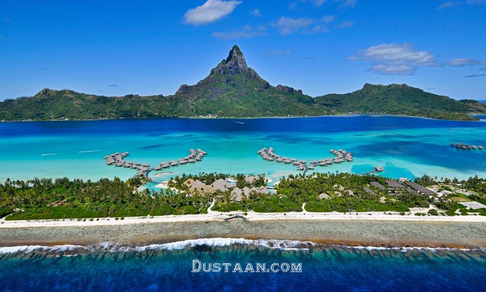 تصاویر شگفت انگیز از زیباترین جزیره دنیا