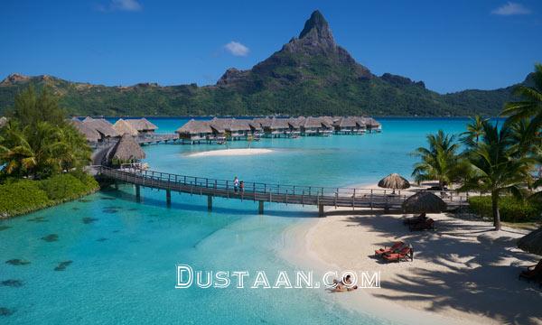 تصاویر شگفت انگیز از زیباترین جزیره دنیا