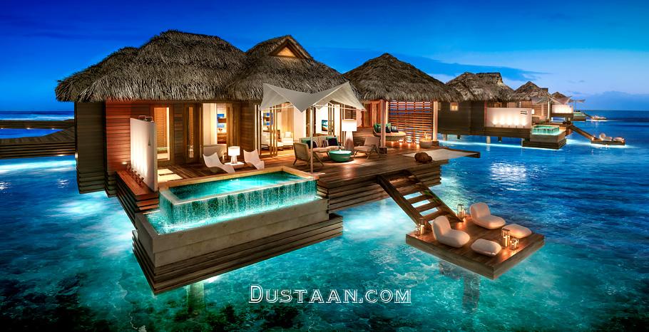 تصاویر شگفت انگیز از زیباترین جزیره دنیا