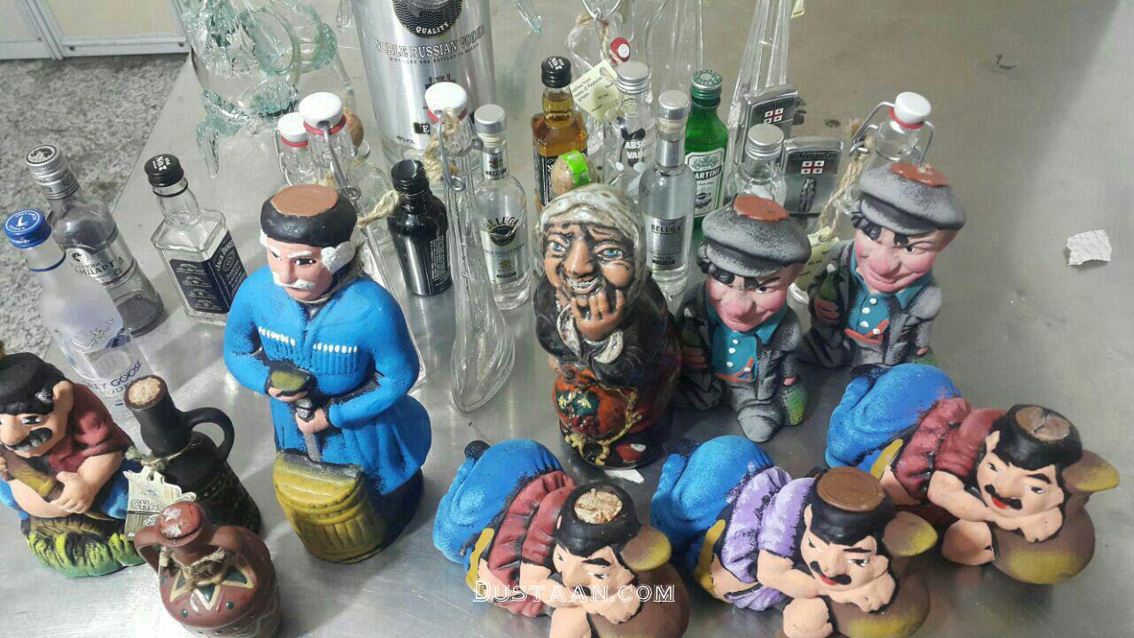 عکس: کشف مشروبات الکلی در داخل عروسک!