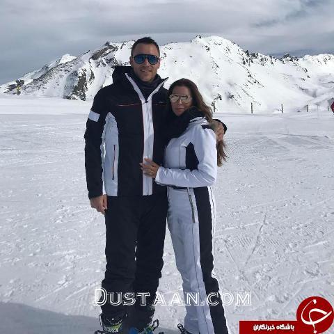 آقای فوتبالیست و همسرش