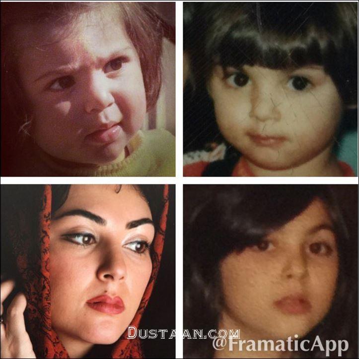 www.dustaan.com لاله ، الهه و ستاره اسکندری در دوران کودکی! +عکس