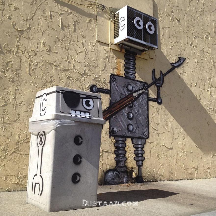 خلاقیت هنری در خیابان های نیویورک/تصاویر