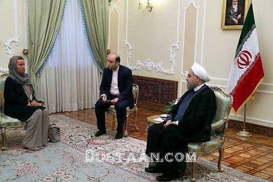 تیپ موگرینی در دیدار با روحانی/تصاویر