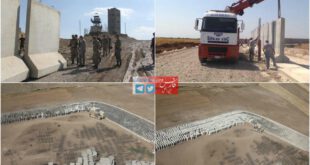 آغاز ساخت دیوار مرزی بین ایران و ترکیه