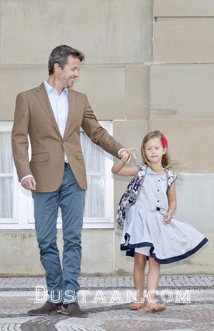 شاهزاده دانمارک و دخترش/عکس