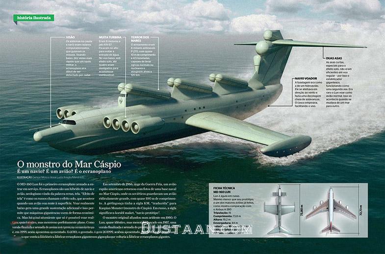 اخبار,اخبار گوناگون,هیولای پرنده دریای خزر