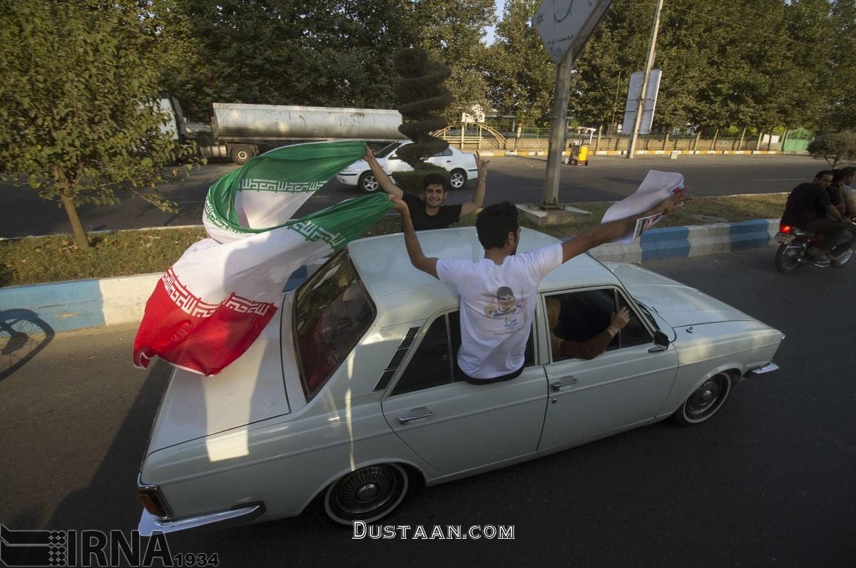 اخبار,اخبار ورزشی ونتایج مسابقات, استقبال مردم جویبار از نابغه کشتی آزاد