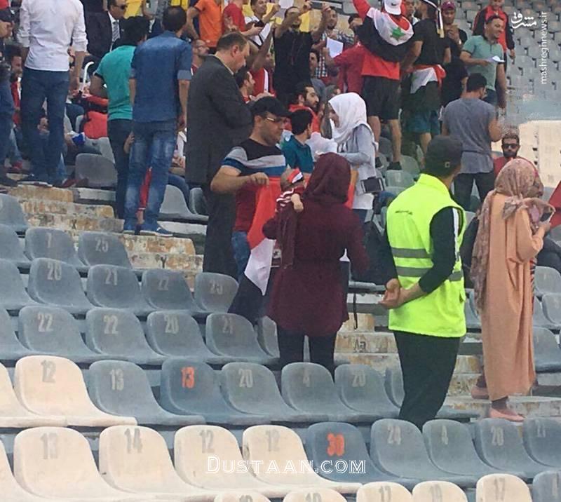بانوان سوری در استادیوم آزادی