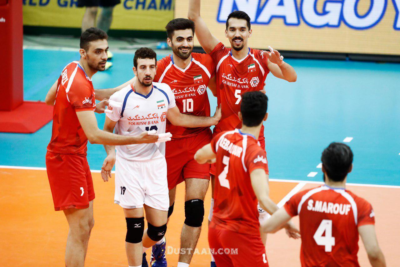 www.dustaan.com-برتری والیبالیست های ایران مقابل آمریکا