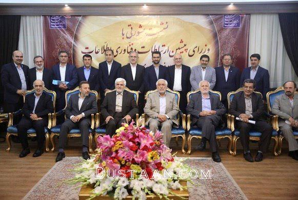 8وزیر ارتباطات بعد از انقلاب در یک قاب/عکس
