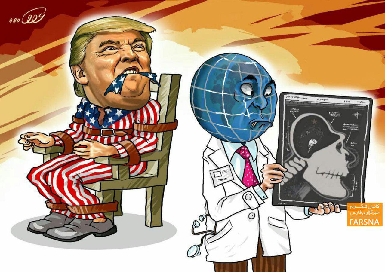 ابرقدرتِ سبک مغز! /کاریکاتور