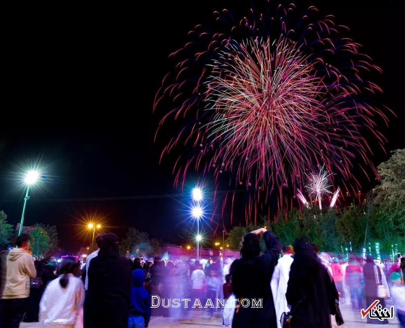 آتش بازی در عربستان/تصاویر 