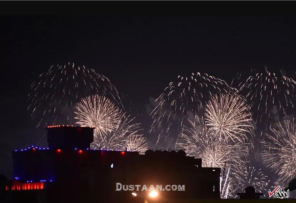 آتش بازی در عربستان/تصاویر 