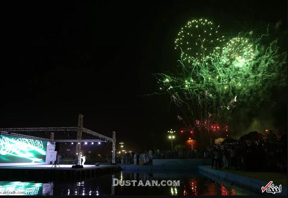 آتش بازی در عربستان/تصاویر 