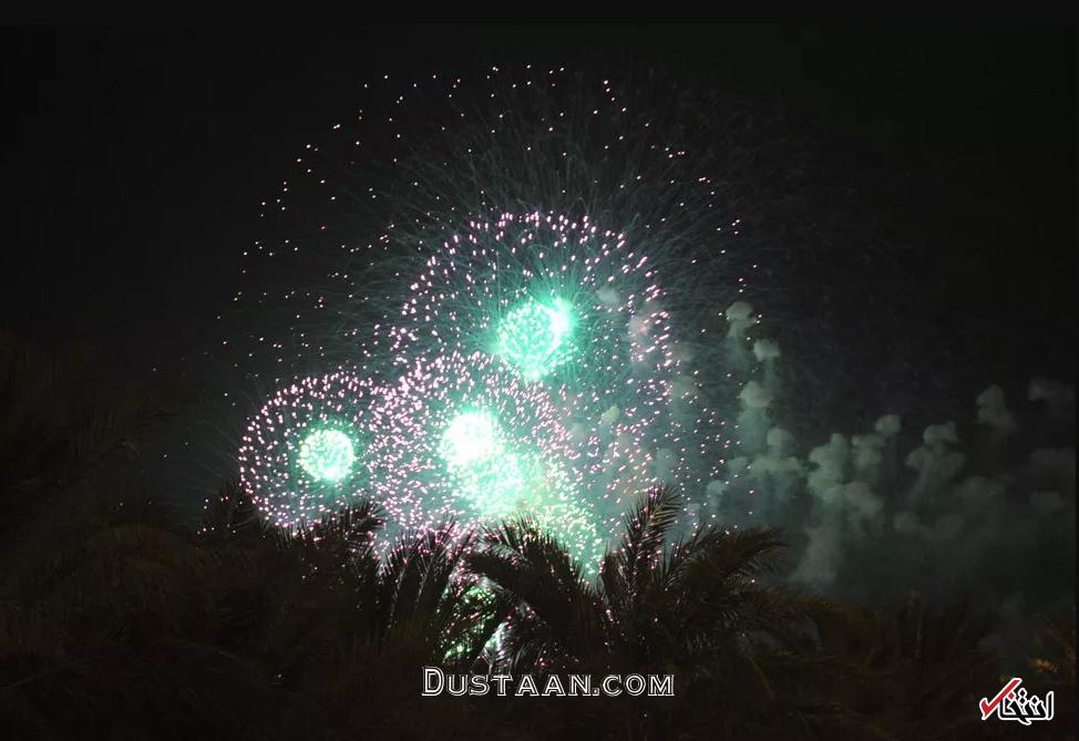 آتش بازی در عربستان/تصاویر 