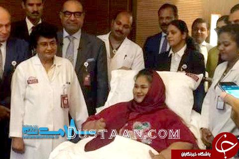 چاق ترین زن دنیا درگذشت +تصاویر