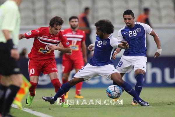 دیدار تیم های فوتبال پرسپولیس و الهلال