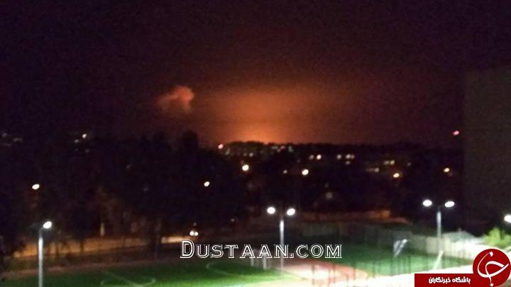 آتش‌سوزی و انفجار در یکی از بزرگترین انبار مهمات ارتش اوکراین+ تصاویر