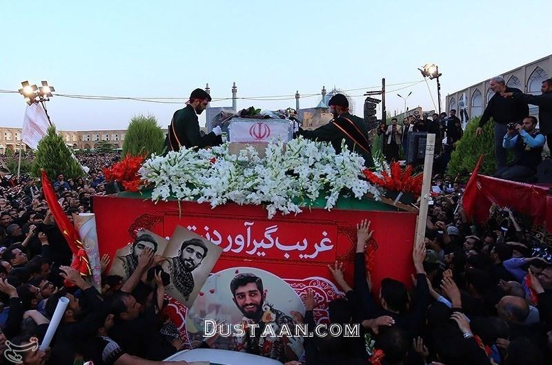 وداع با شهید حججی در اصفهان/تصاویر
