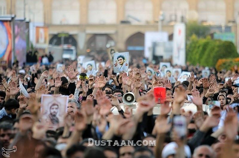 وداع با شهید حججی در اصفهان/تصاویر