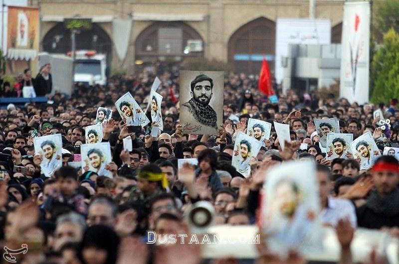 وداع با شهید حججی در اصفهان/تصاویر
