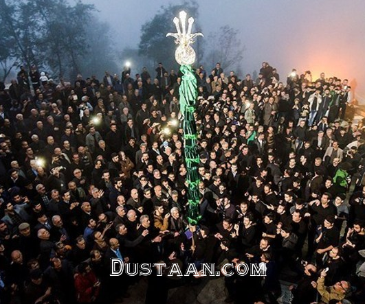 تصاویری دیدنی از مراسم علم بندان در ماسوله