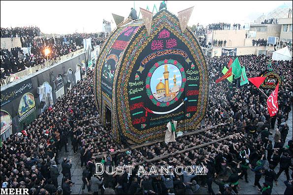 آیین نخل گردانی با قدمتی 400 ساله در جاجرم + تصاویر آیین نخل گردانی با قدمتی 400 ساله در جاجرم + تصاویر