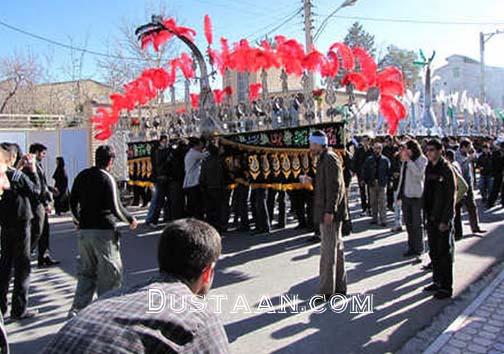 آیین نخل گردانی با قدمتی 400 ساله در جاجرم + تصاویر آیین نخل گردانی با قدمتی 400 ساله در جاجرم + تصاویر