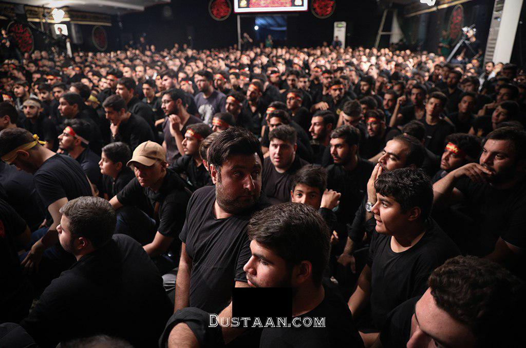 حضور هنرمندان در مراسم تاسوعای حسینی ۹۶