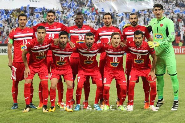 دیدار تیم های فوتبال پرسپولیس و الهلال