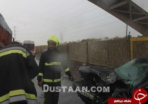 هفت مصدوم در برخورد چند خودرو در آزاد راه قزوین ، زنجان