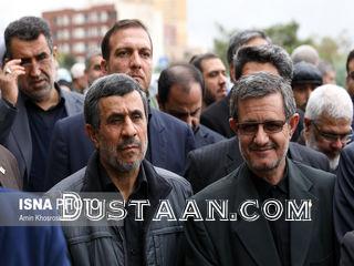تشییع پیکر داوود احمدی نژاد