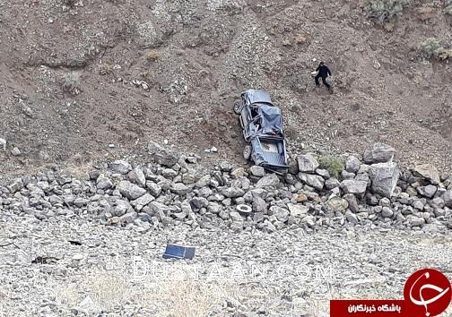 یک کشته در سقوط خودرو به دره
