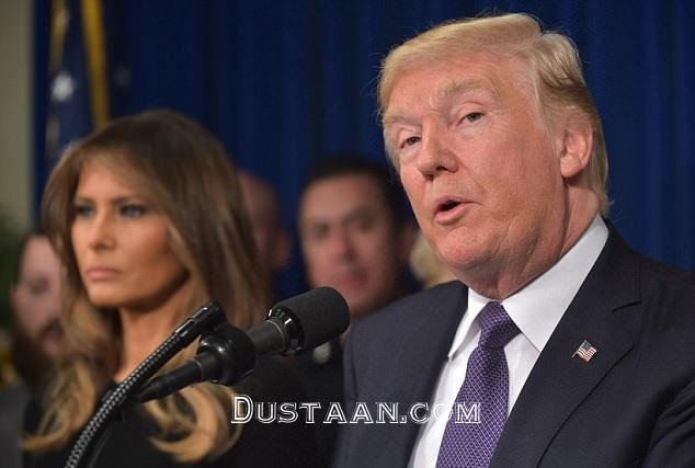 www.dustaan.com-عیادت ترامپ و همسرش ملانیا از مجروحان حادثه لاس وگاس +تصاویر
