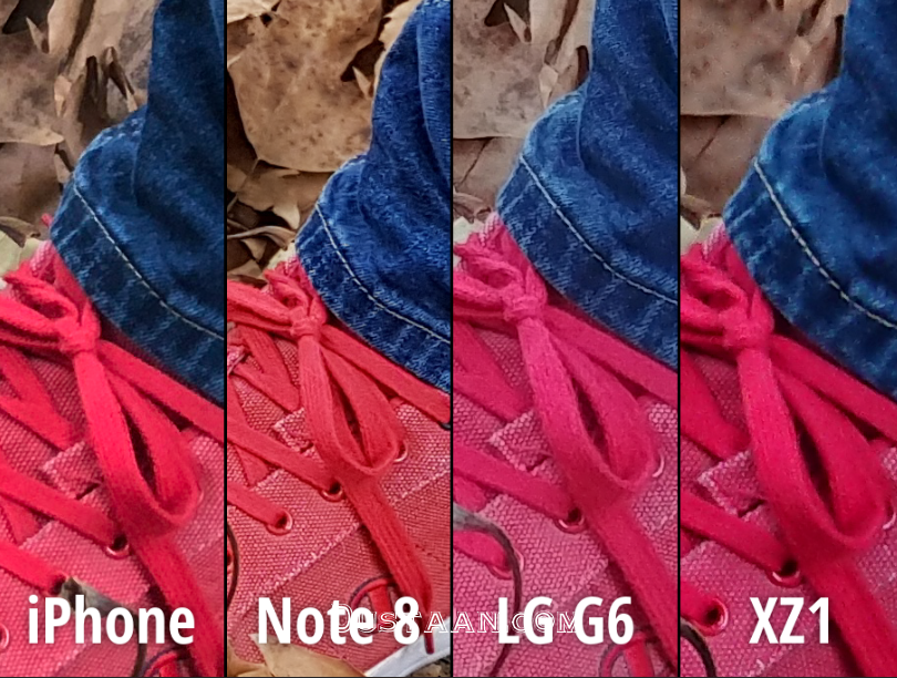 مقایسه دوربین های بهترین گوشی های هوشمند بازار:آیفون 8 پلاس،گلکسی نوت 8،ال جی G6و اکسپریا XZ1+تصاویر