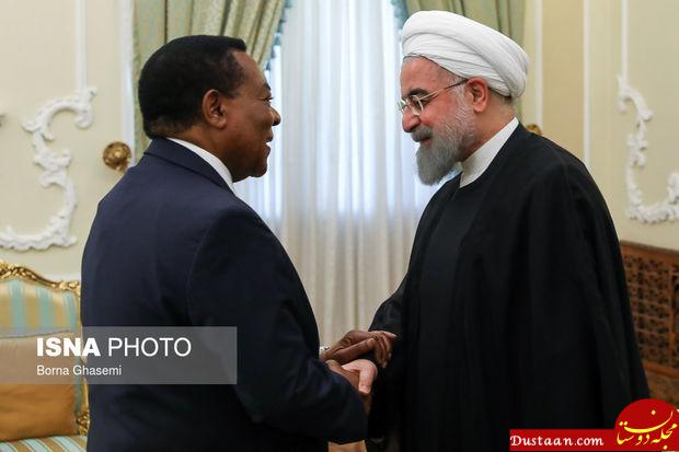 www.dustaan.com-تصاویر دیدار وزیر خارجه تانزانیا با روحانی