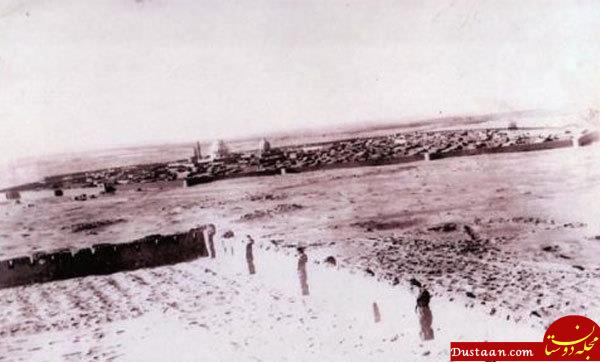 www.dustaan.com-نمایی از بین الحرمین در سال ۱۸۱۰ +عکس