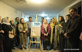 www.dustaan.com-عکس : مهتاب کرامتی در افتتاحیه یک نمایش