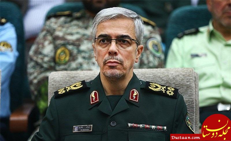 تصویری خاص و دیده نشده از رئیس ستاد کل نیروهای مسلح + تصاویر