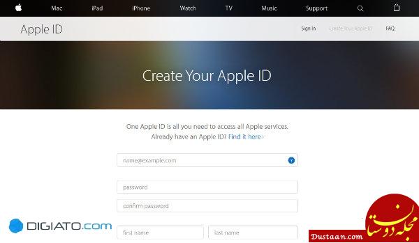 آموزش قدم به قدم ساخت اپل آیدی مطابق با آخرین تغییرات آیتونز