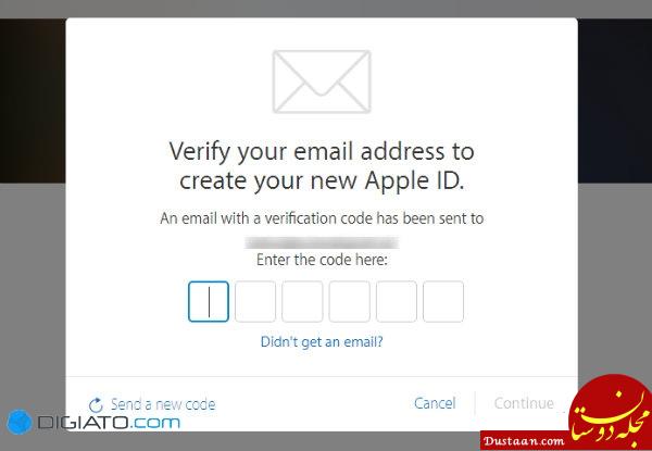 آموزش قدم به قدم ساخت اپل آیدی مطابق با آخرین تغییرات آیتونز